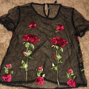 Rose shirt